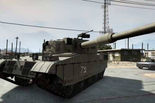 New Merkava Tank Texture
